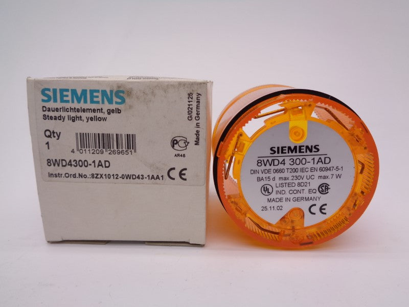 SIEMENS 8WD4300-1AD 230V (NO BULB) NSMP