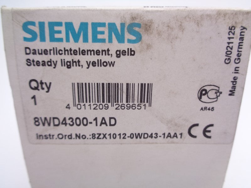 SIEMENS 8WD4300-1AD 230V (NO BULB) NSMP