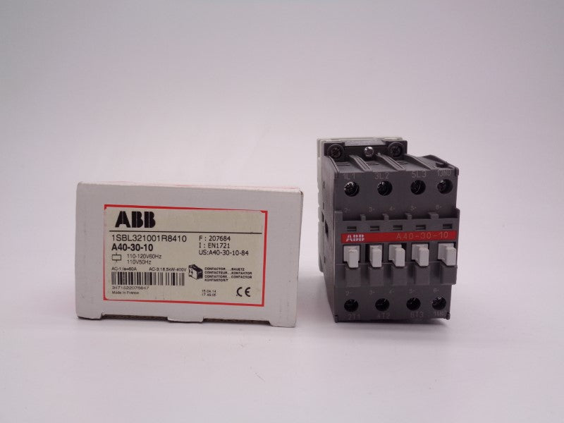 ABB A40-30-10-84 1SBL321001R8410 110/110-120V NSMP