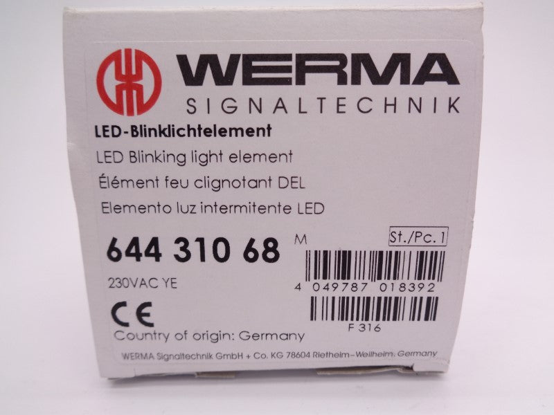 WERMA SIGNALTECHNIK 64431068 NSMP