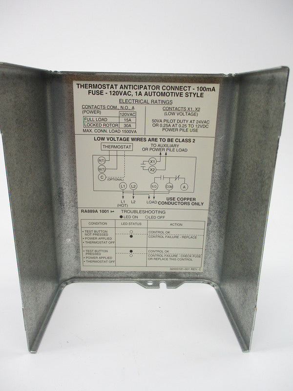 HONEYWELL RA889A-1001 SWITCHING RELAY 120V 60HZ NSMP