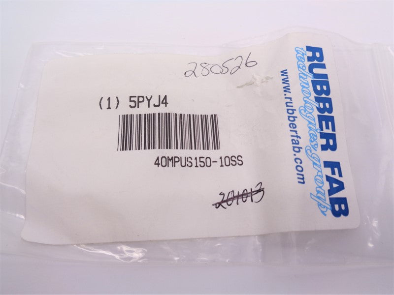 RUBBER FAB 40MPUS150-10SS NSMP