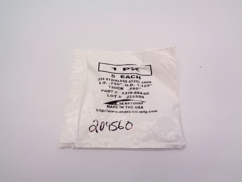 SEASTROM A370-894-60 (PKG OF 5) NSMP