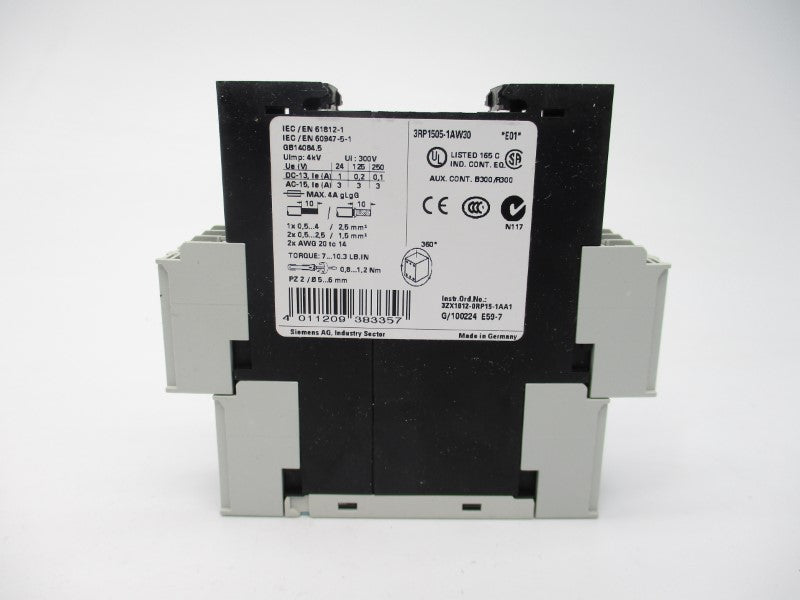 SIEMENS 3RP1505-1AW30 4A 300V NSMP
