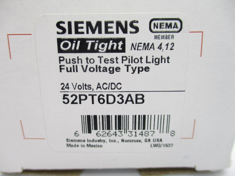 SIEMENS 52PT6D3AB NSMP