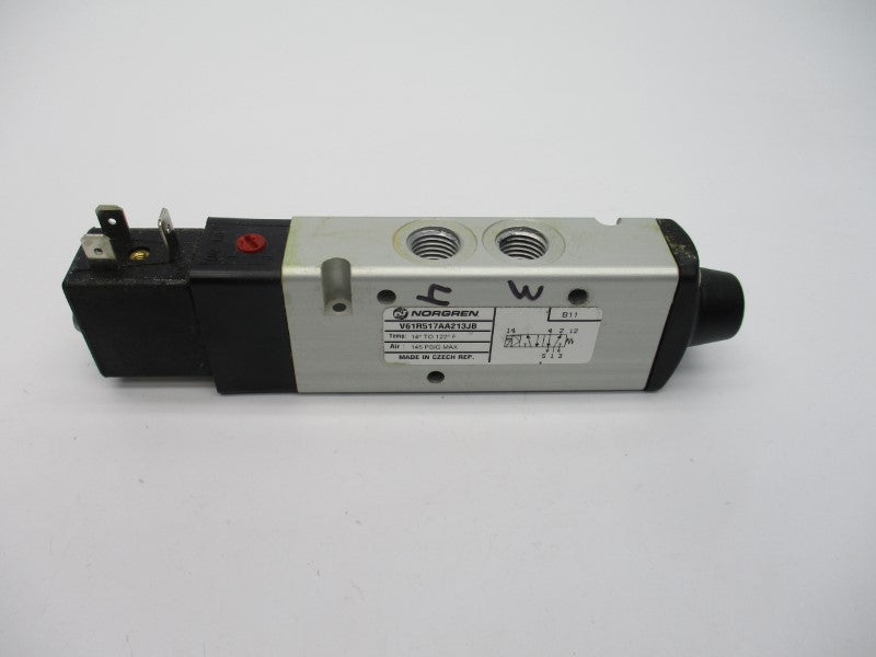 NORGEN V61R517AA213JB 24VDC 145PSI 14-122'F UNMP