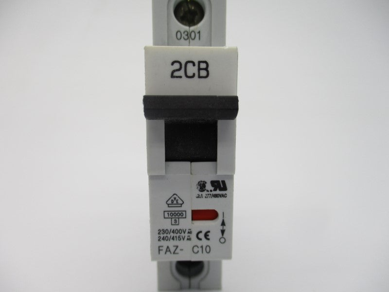KLOCKNER MOELLER FAZ-C10 2A 240/415V UNMP