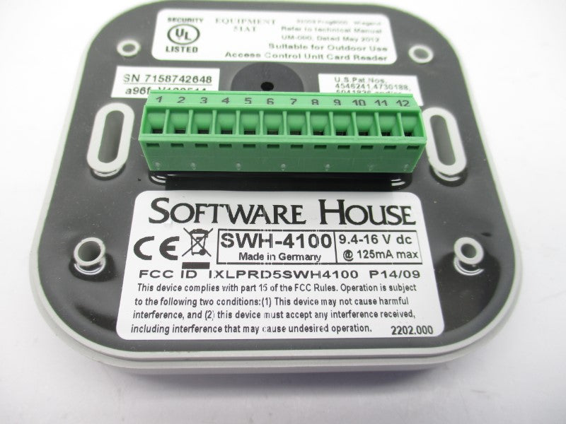 SOFTWARE HOUSE SWH-4100 NSNP