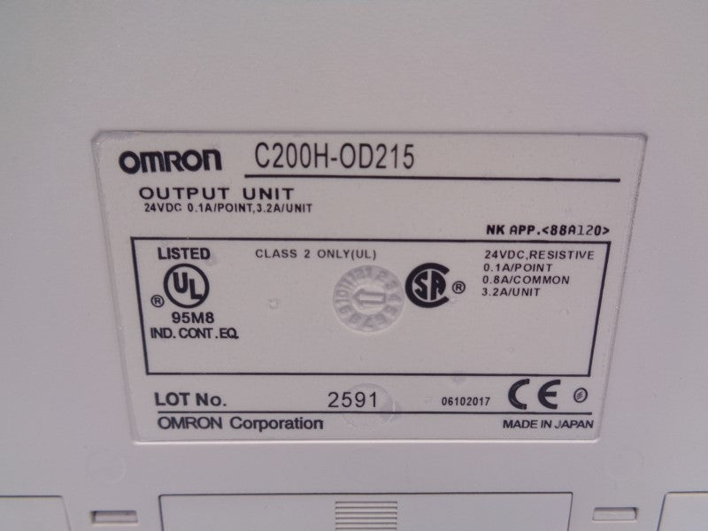 OMRON C200H-OD215 (AS PICTURED) UNMP