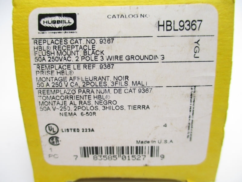 HUBBELL HBL9367 NSMP