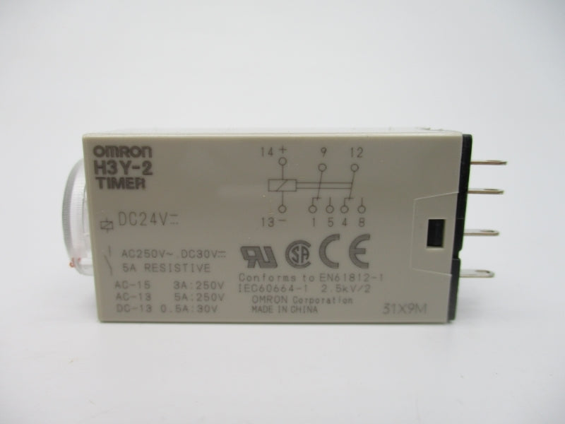 OMRON H3Y-2 0-60SEC 24VDC NSNP