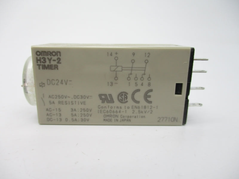 OMRON H3Y-2 0-60SEC 24VDC UNMP