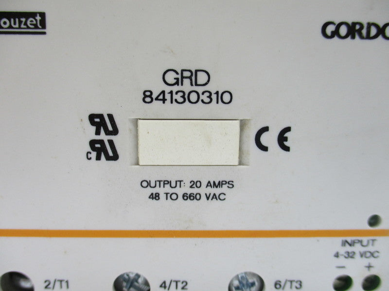 CROUZET GRD 84130310 RELAY 20A 32VDC NSMP