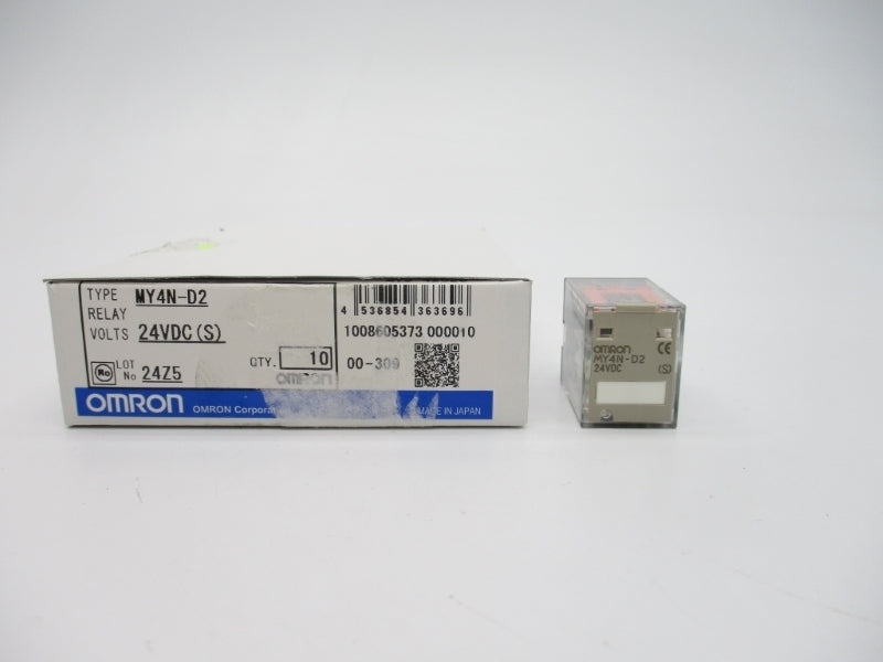 OMRON MY4N-D2 5A 24VDC (PKG OF 10) NSMP