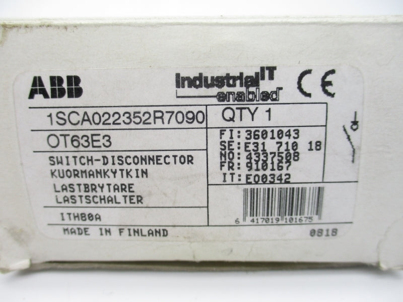 ABB OT63E3 NSMP