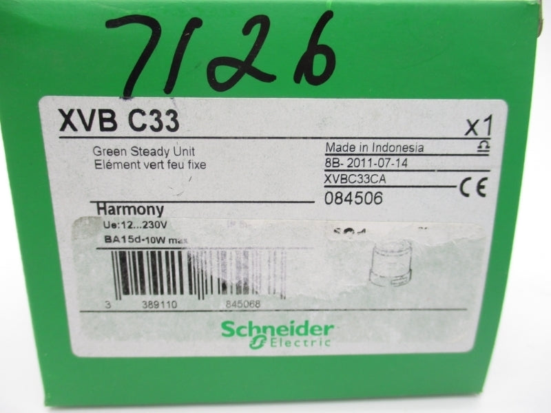 SCHNEIDER ELECTRIC XVB C33 12-230V NSMP