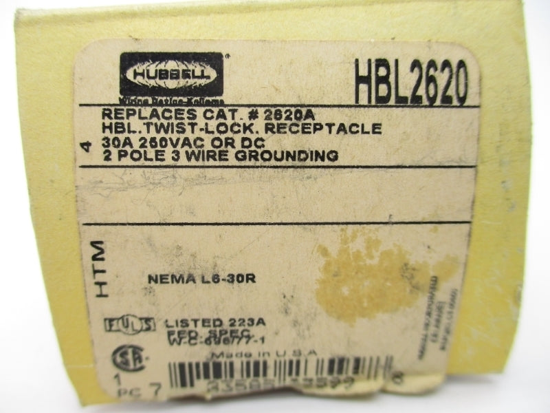HUBBELL HBL2620 NSMP