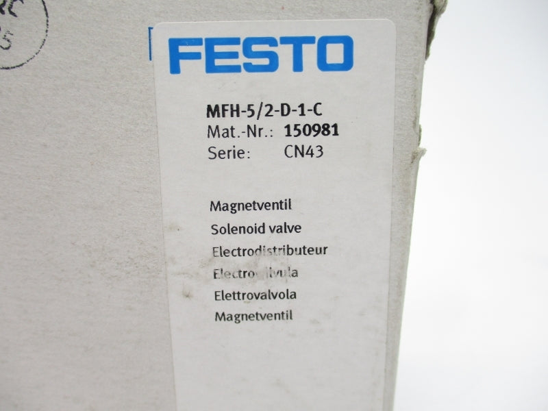 FESTO MFH-5/2-D-1-C NSMP
