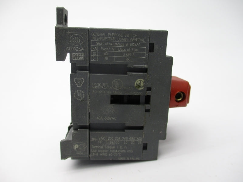 ABB OT32E3 (AS PICTURED) UNMP