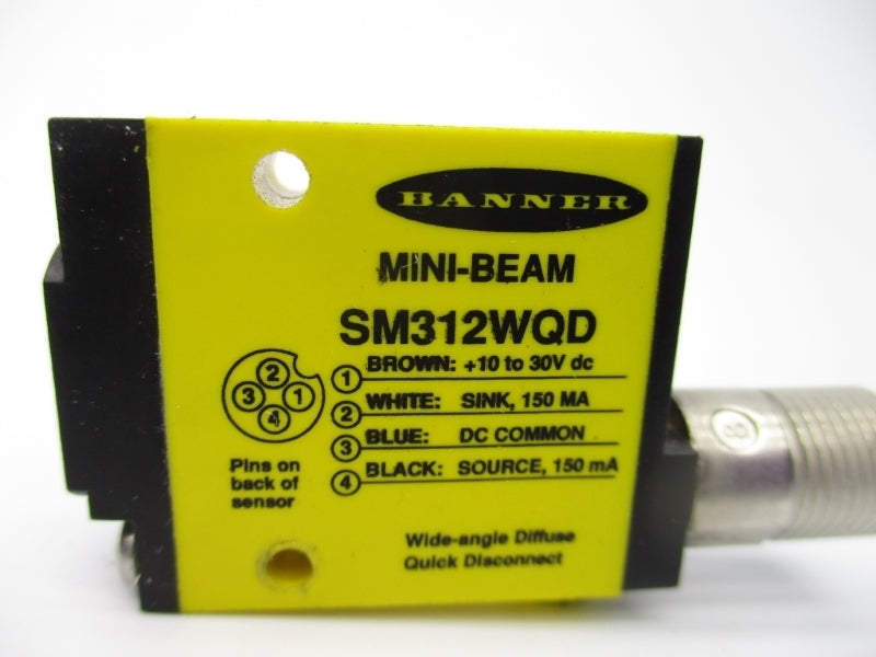 BANNER ENGINEERING SM312WQD 26892 UNMP
