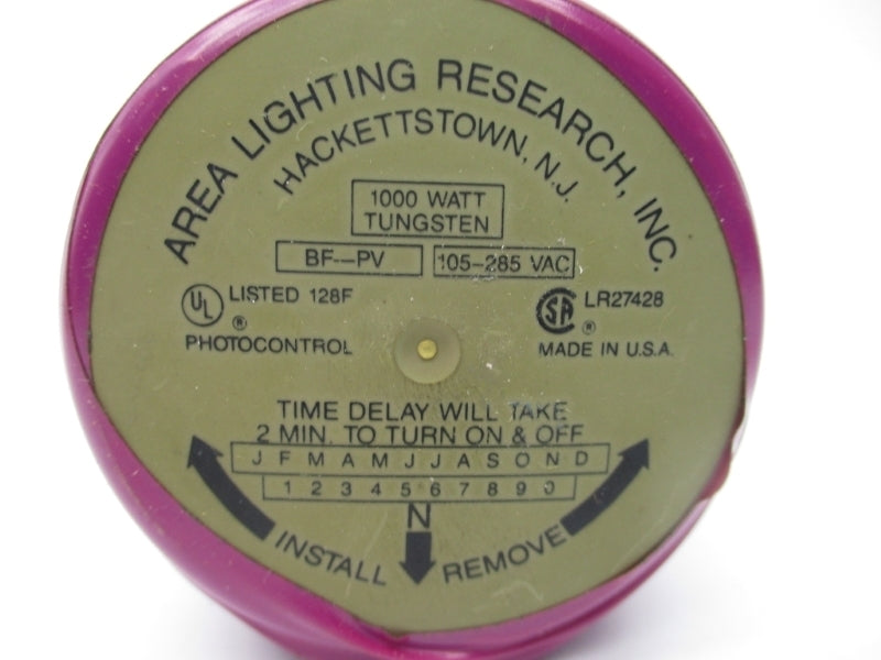 AREA LIGHTING RESEARCH BF-PV UNMP
