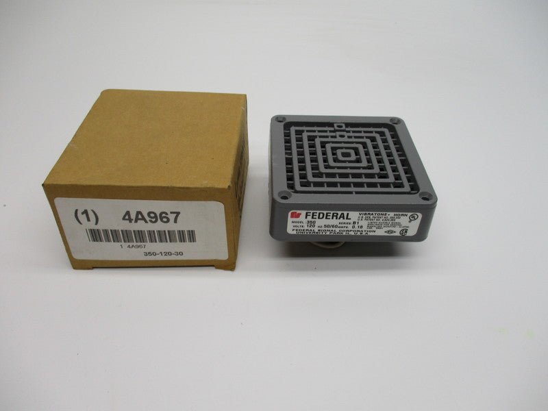 FEDERAL SIGNAL 350-120-30 SER. B1 4A967 NSMP