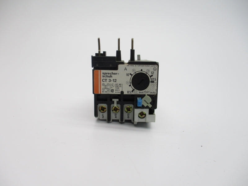 SPRECHER+SCHUH CT3-12 8.5-12.5A 600VAC UNMP