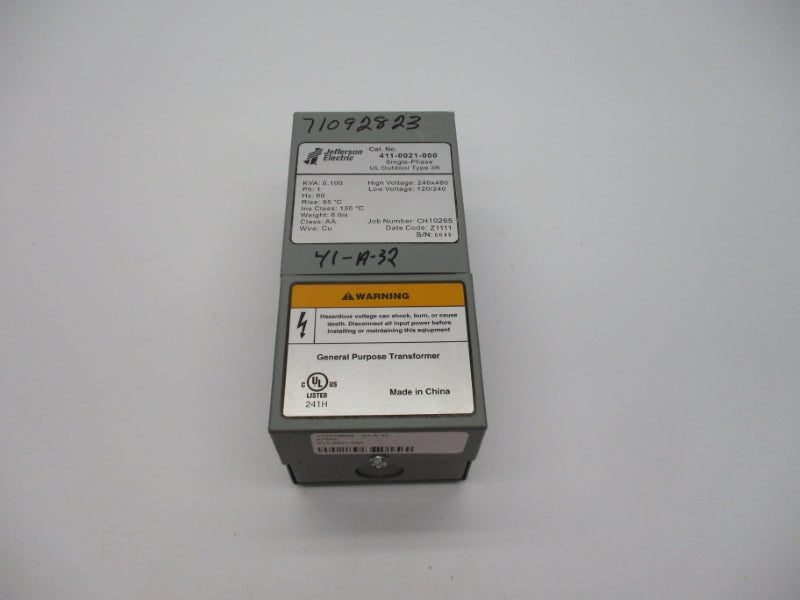 JEFFERSON ELECTRIC 411-0021-00 NSNP
