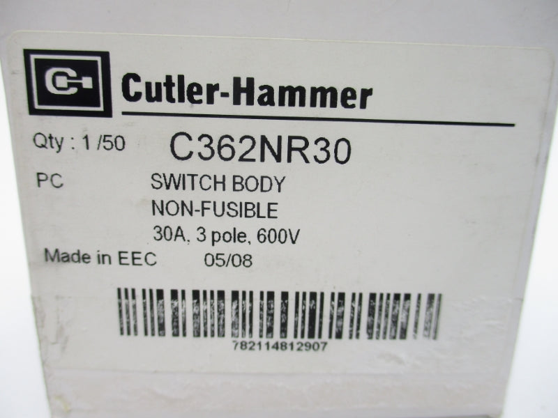 CUTLER HAMMER C362NR30 NSMP