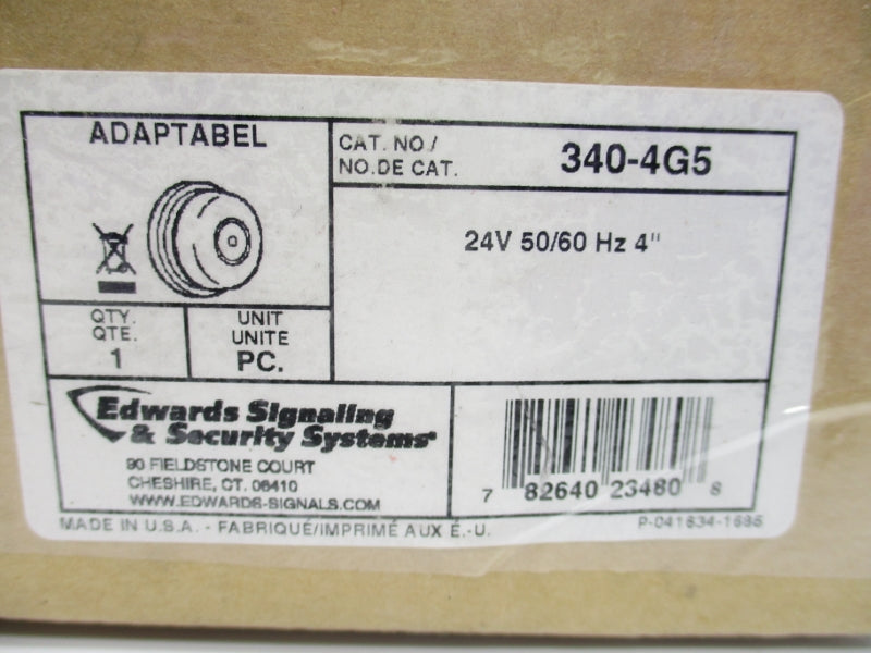 EDWARDS SIGNALING 340-4G5 NSMP