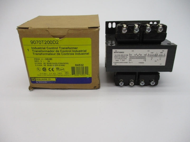 SQUARE D 9070T200D2 240/480V NSMP
