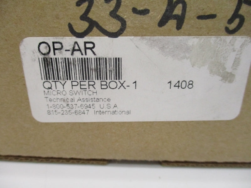 MICROSWITCH OP-AR NSMP