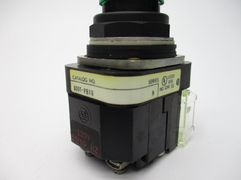 ALLEN BRADLEY 800T-PB16G SER. N NSNP