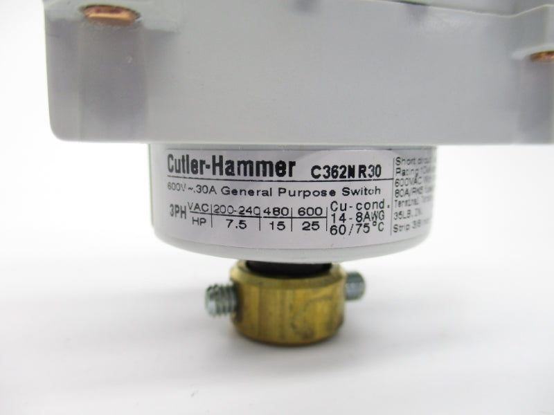 CUTLER HAMMER C362WR30 NSNP
