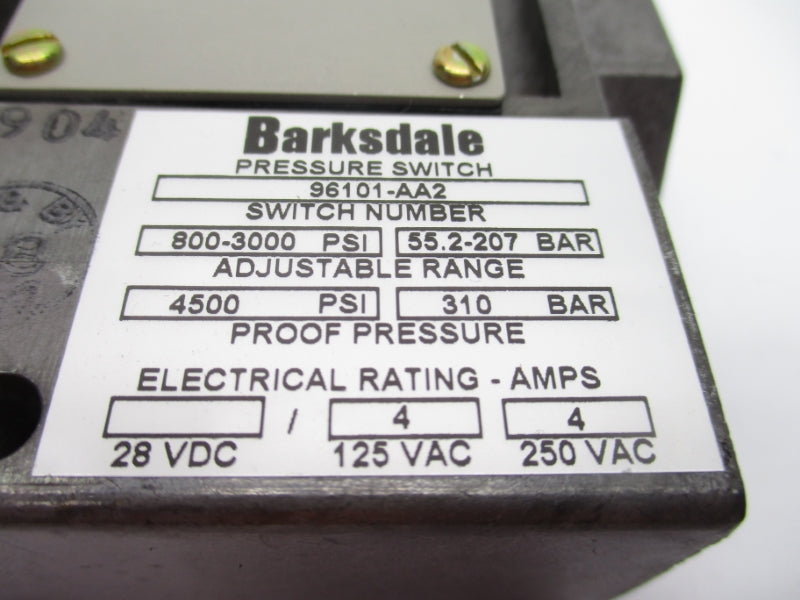 BARKSDALE 96101-AA2 NSNP