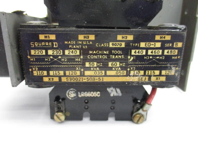 SQUARE D 9070-E0-1 UNMP