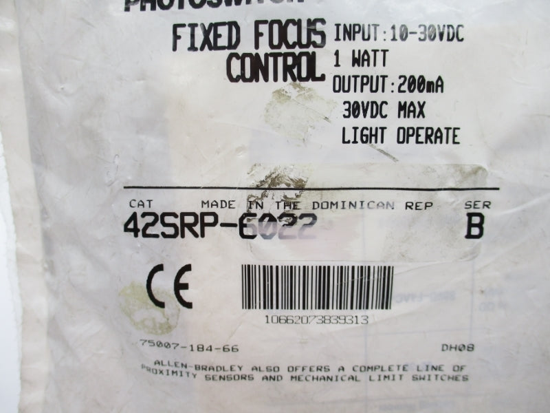 ALLEN BRADLEY 42SRP-6002 SER. B NSMP
