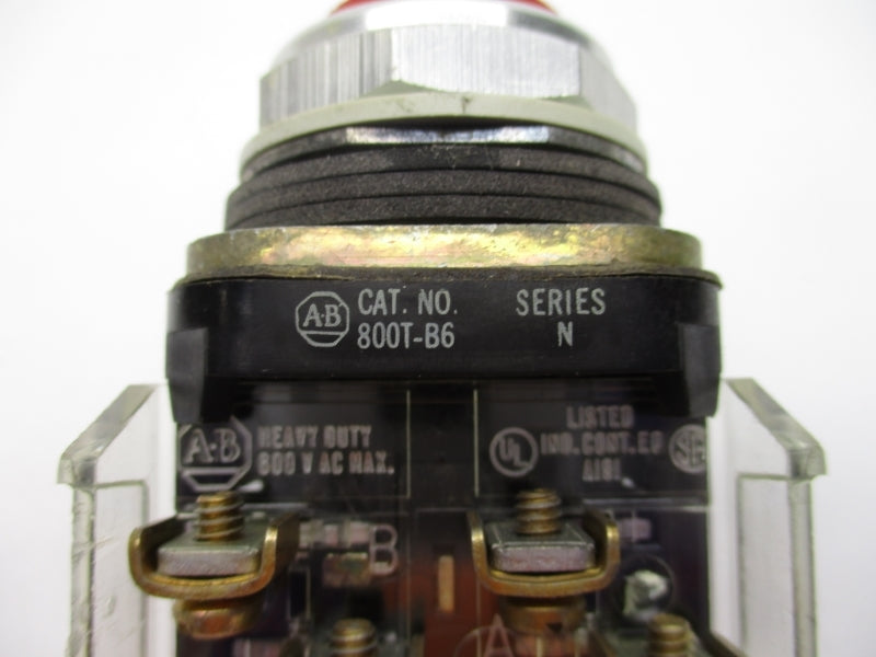 ALLEN BRADLEY 800T-B6 SER. N NSNP