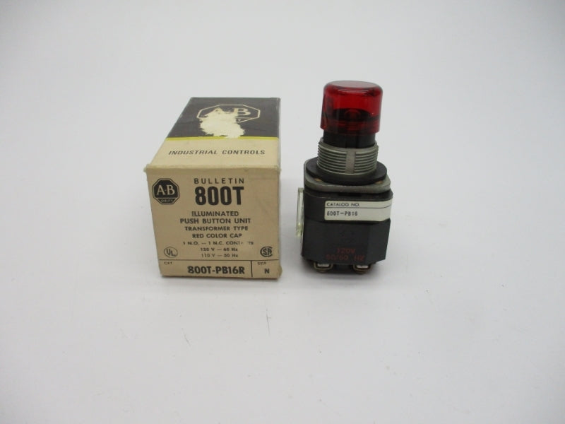 ALLEN BRADLEY 800T-PB16R SER. N NSMP