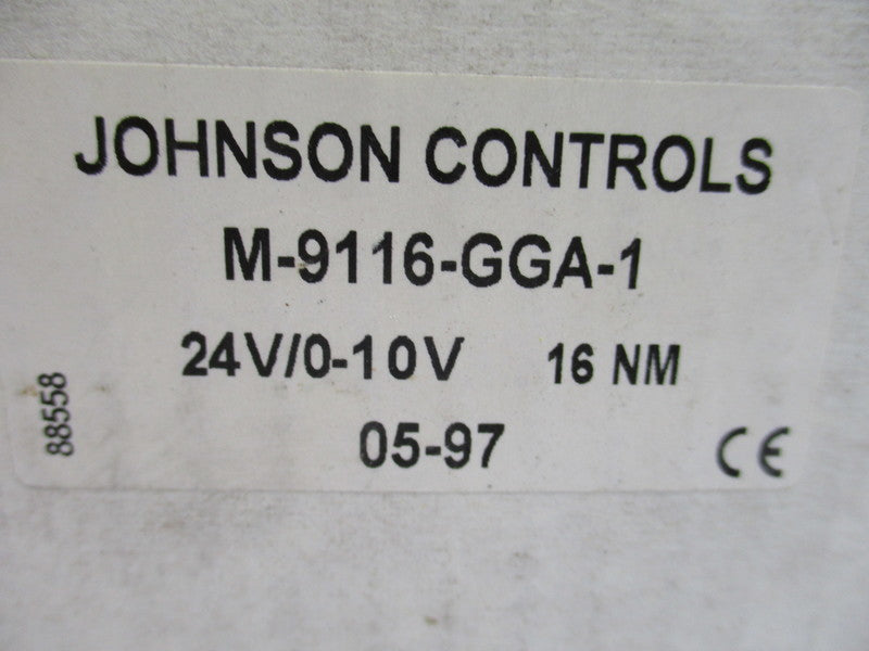 JOHNSON CONTROLS M-9116-GGA-1 NSMP
