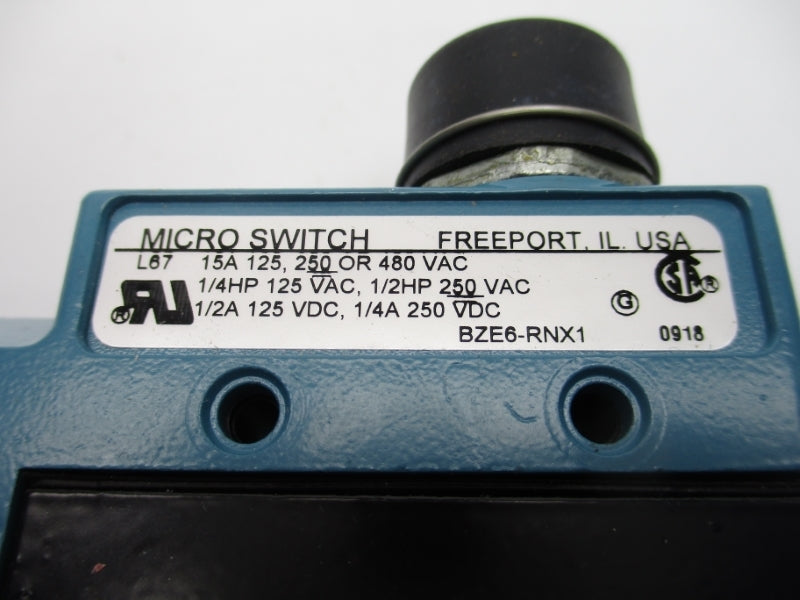 MICROSWITCH BZE6-RNX1 NSNP