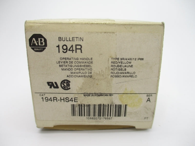 ALLEN BRADLEY 194R-HS4E SER. E NSMP
