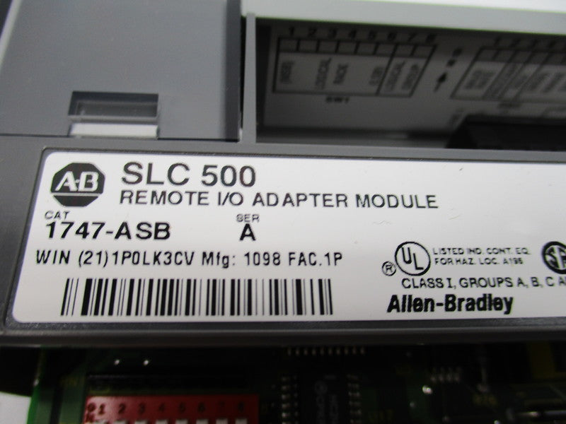 ALLEN BRADLEY 1747-ASB SERIES A NSNP