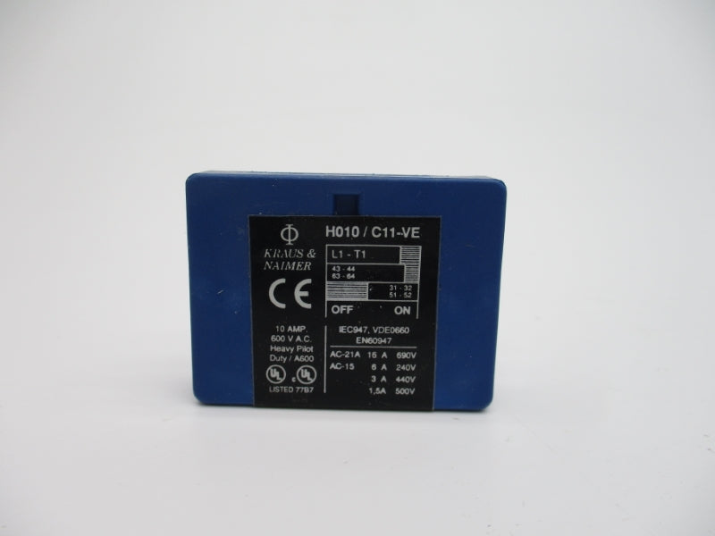KRAUS & NAIMER H010/C11-VE NSMP