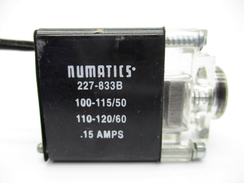NUMATICS 227-833B 120V .15A NSNP