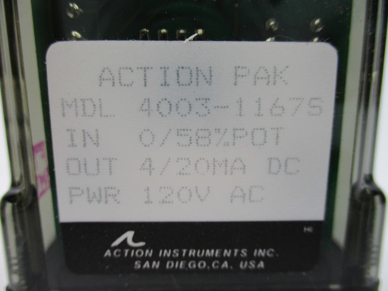 ACTION INSTRUMENTS 4003-1167S NSMP