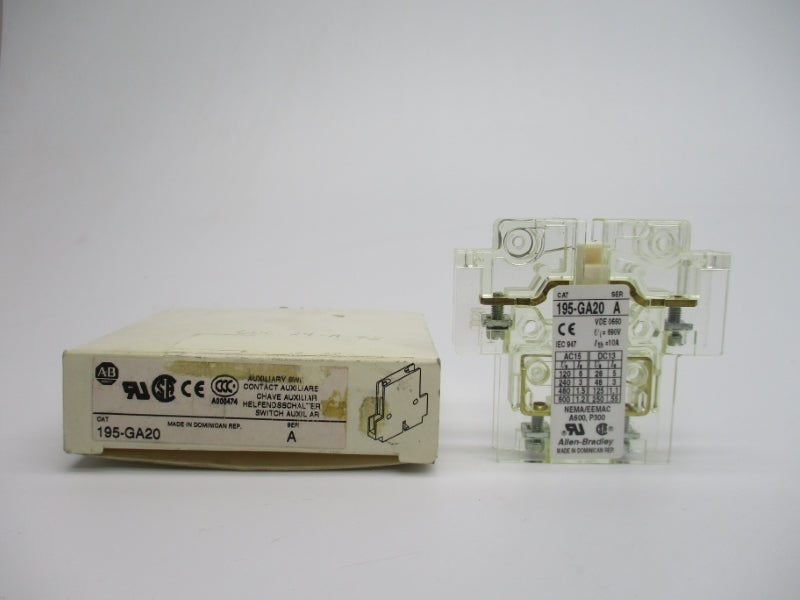 INDUSTRIAL SPARE PART 195-GA0 SER. A NSMP