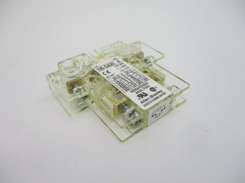 INDUSTRIAL SPARE PART 195-GA0 SER. A NSMP