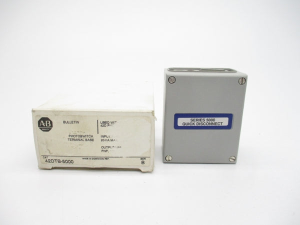 ALLEN BRADLEY 42DTB-5000 SER. B 10-30VDC (WH) NSMP