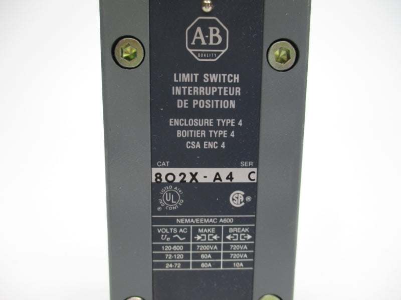 ALLEN BRADLEY 802X-A4 SER. C NSNP